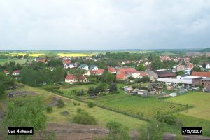 Blick über das Mansfelder Land